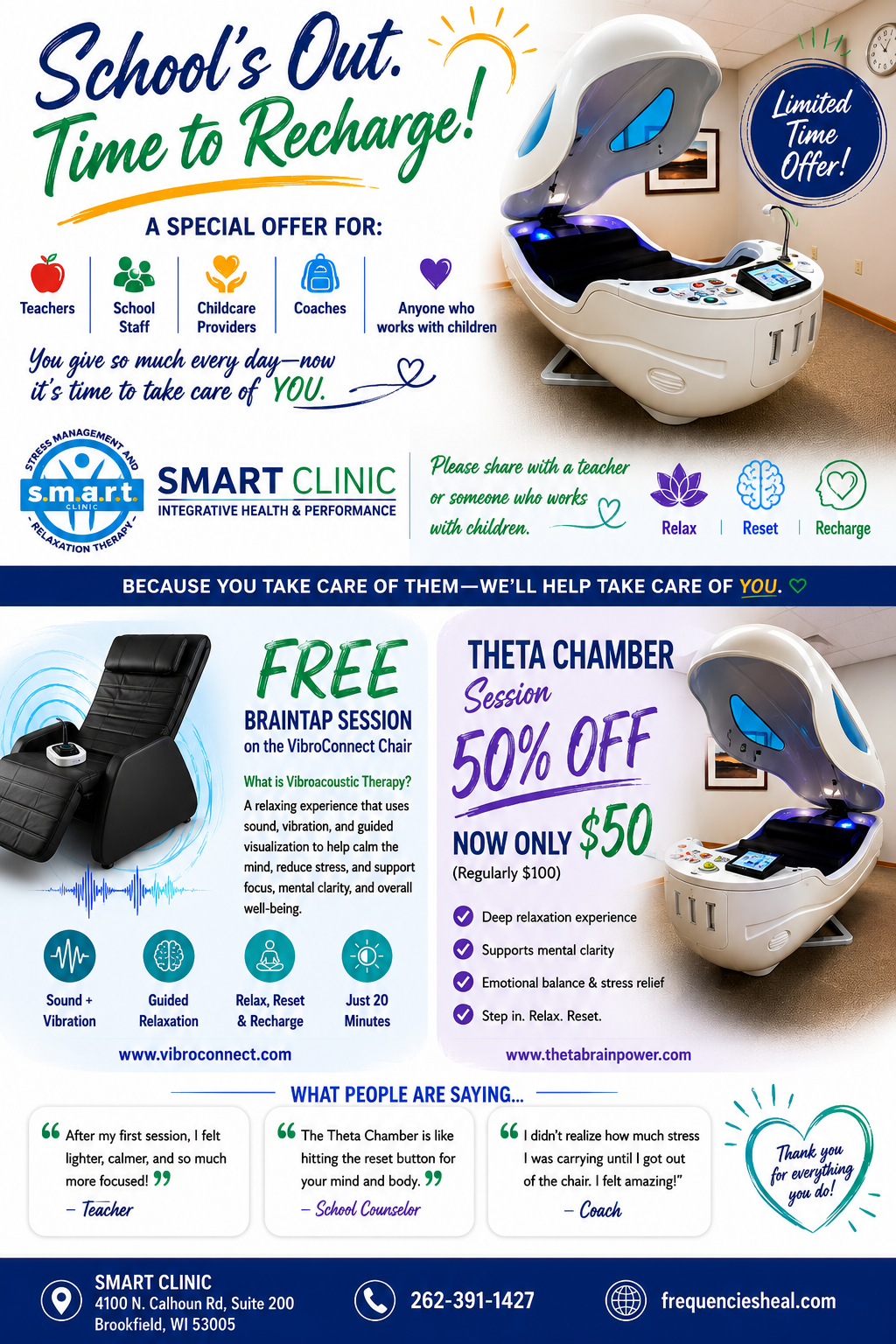 Teacher Recharge Special